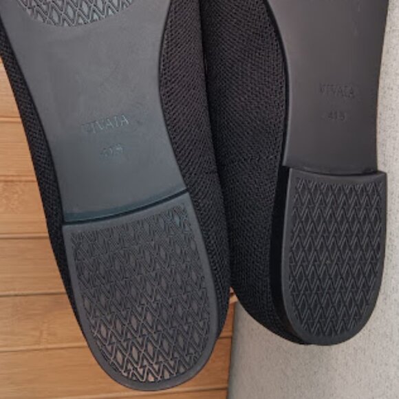 VIVAIA Size 10 EU 41.5 Audrey Black Cheetah Embroidered Round Toe Flats Loafers - Picture 11 of 11